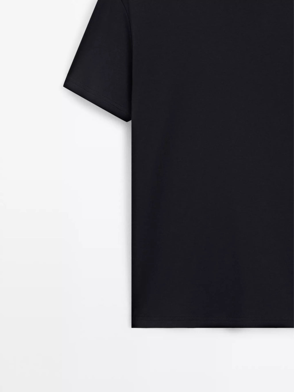 supima t-shirt black