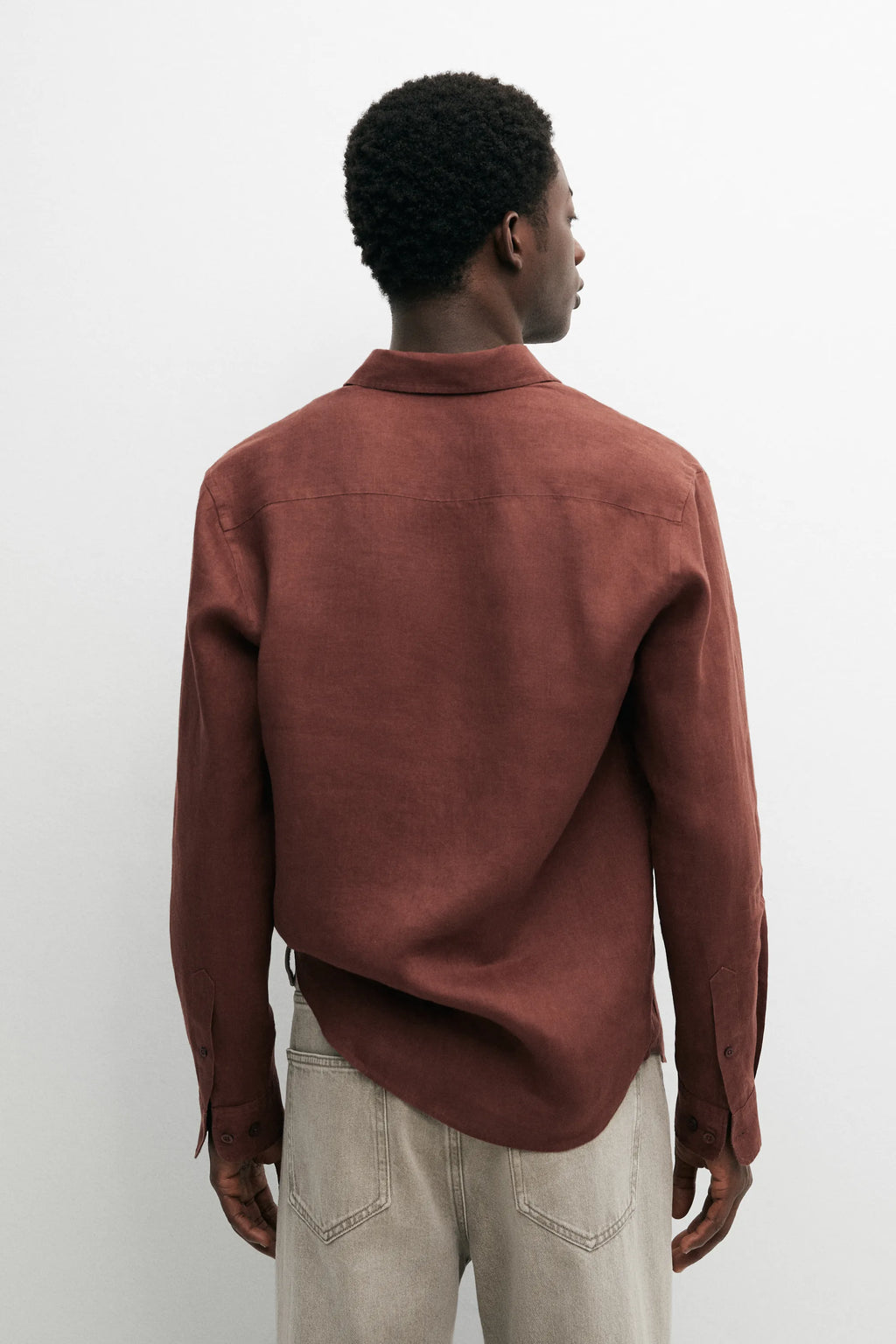 Clay linen shirt