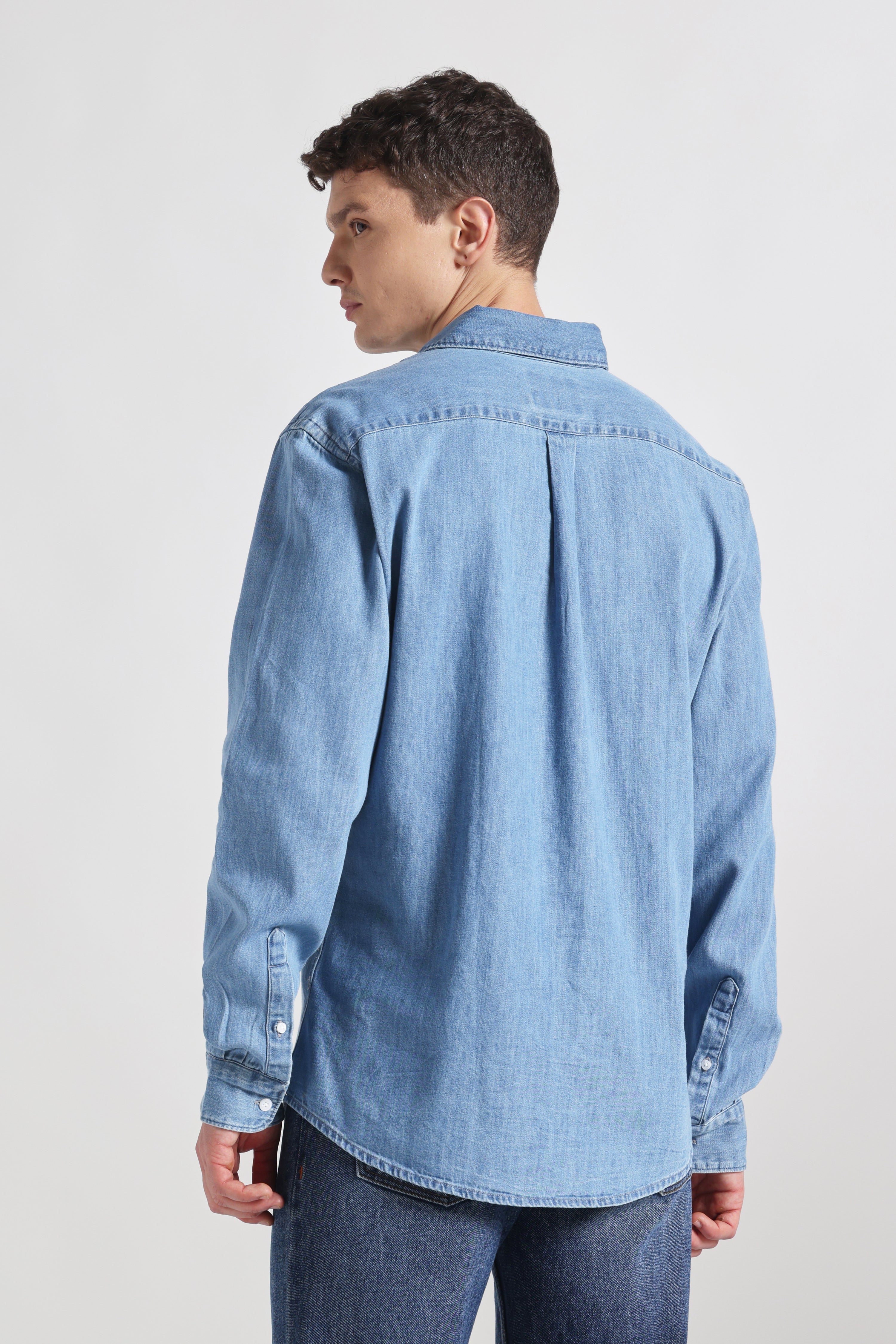 Costa classic pure denim shirt