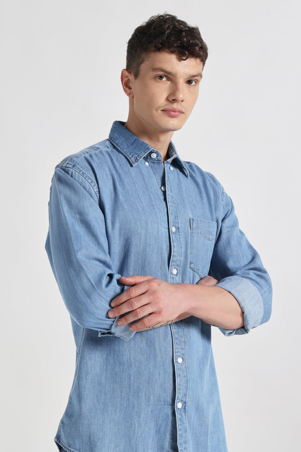 Costa classic pure denim shirt