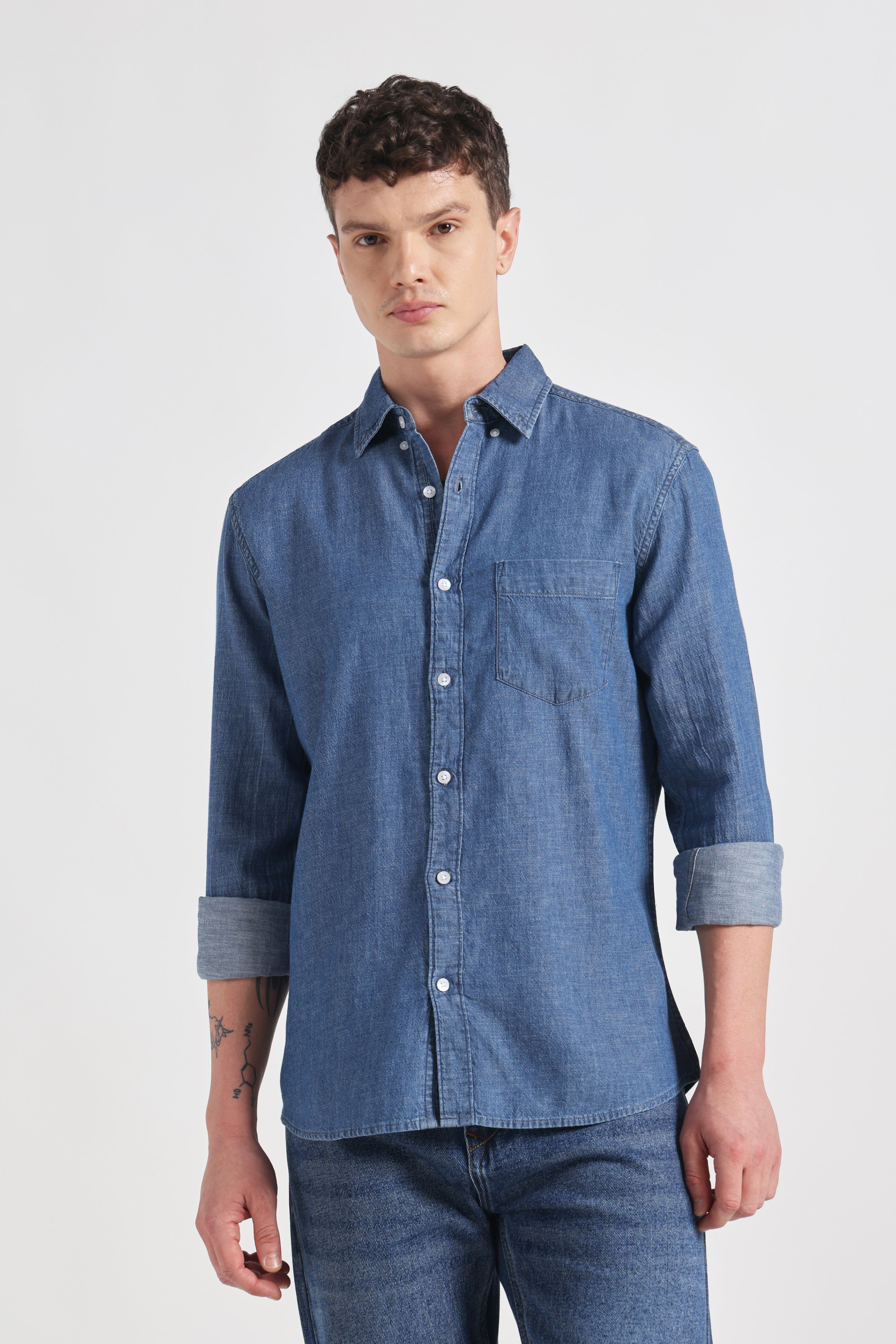 Oslo classic chambray - Indigo