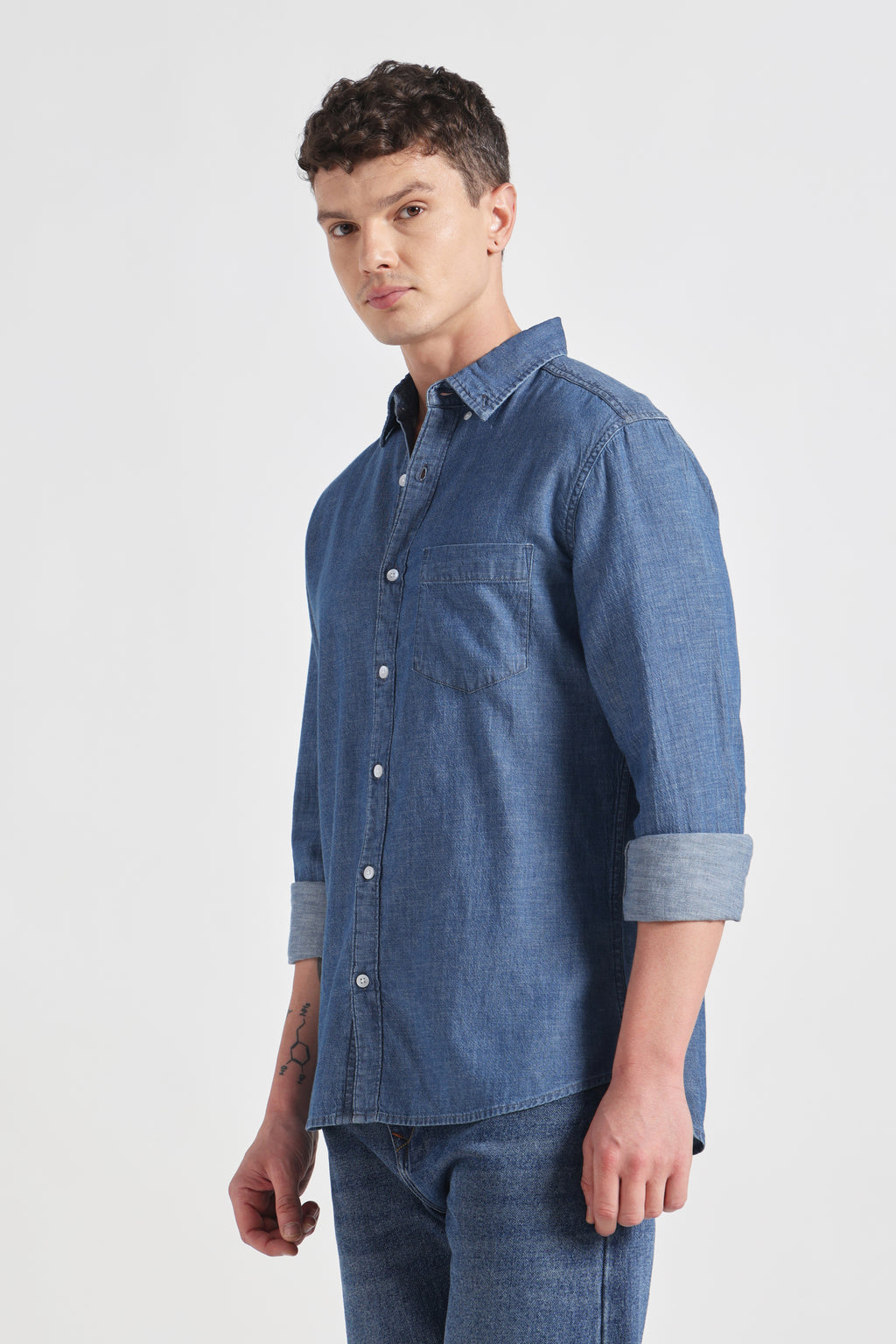 Oslo classic chambray - Indigo