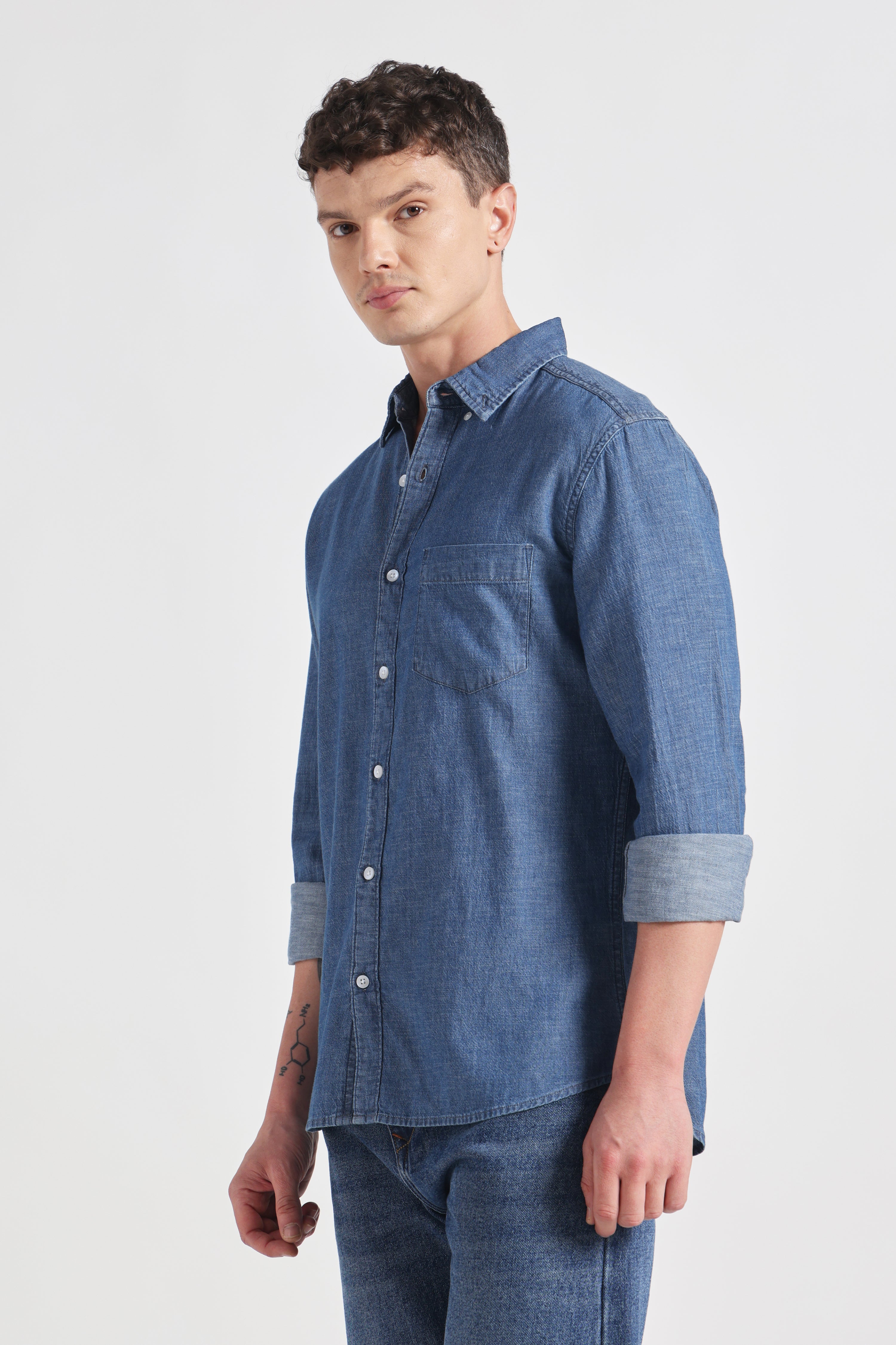 Oslo classic chambray - Indigo
