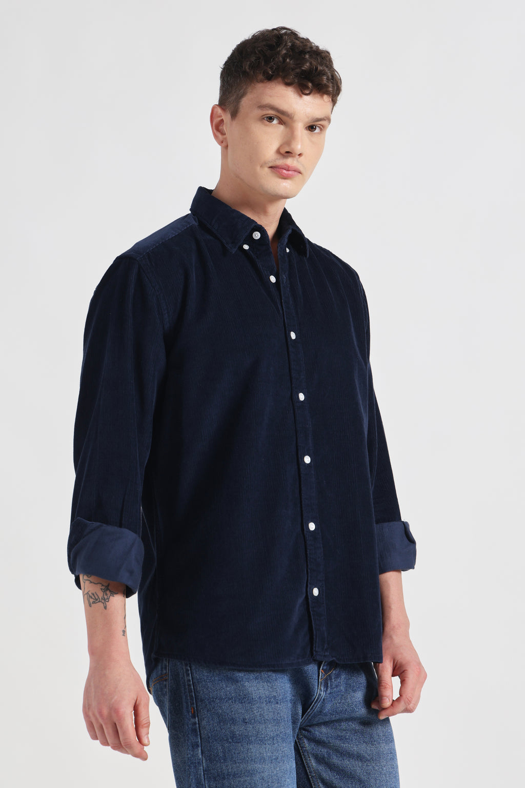Còte bleu organic cotton - navy