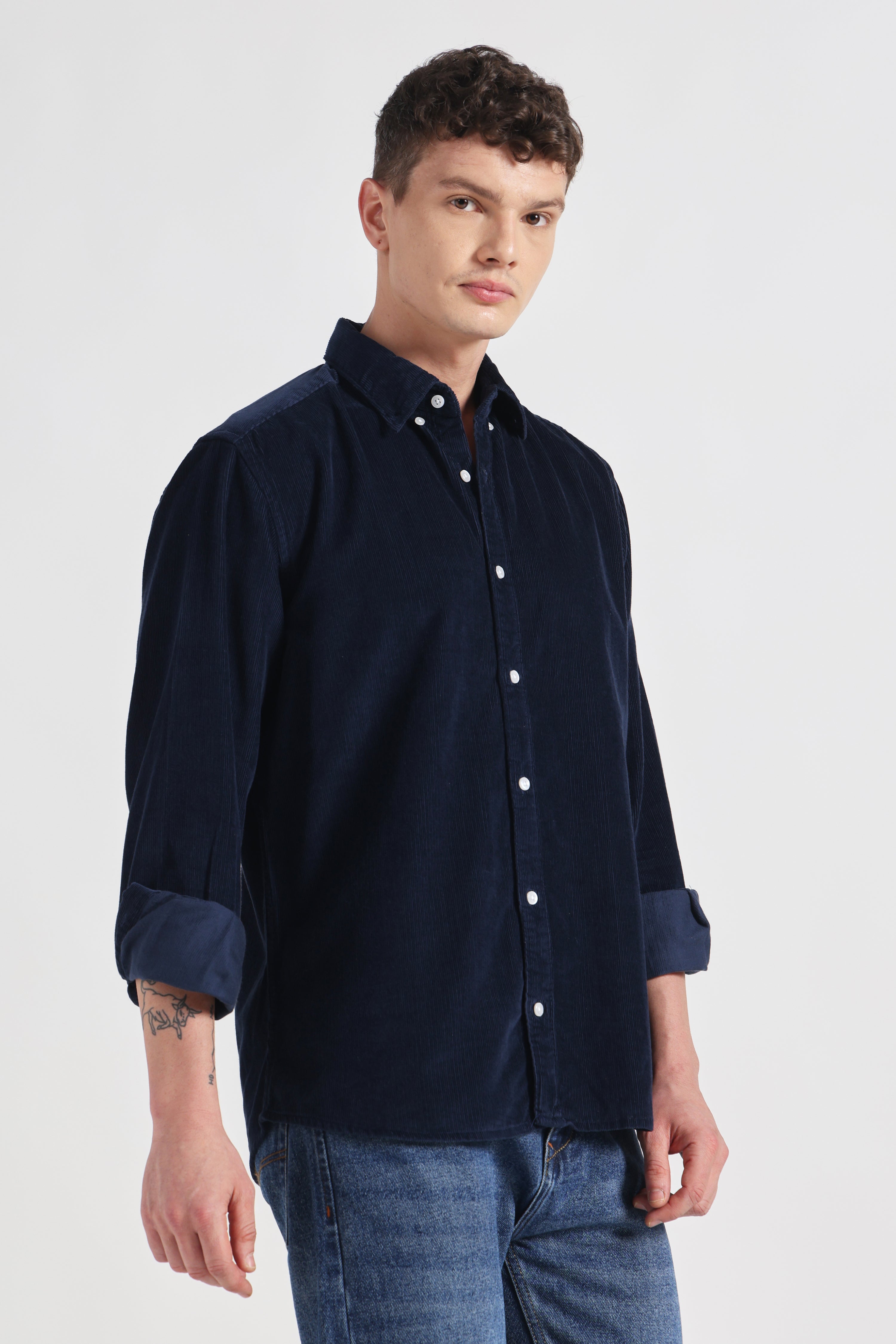 Còte bleu organic cotton - navy