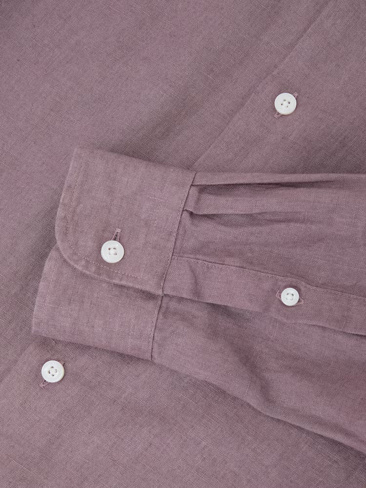 Wild Plum -  linen shirt