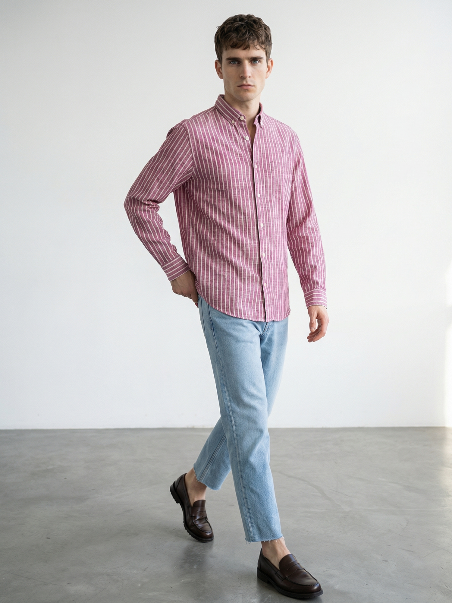 pink olso shirt