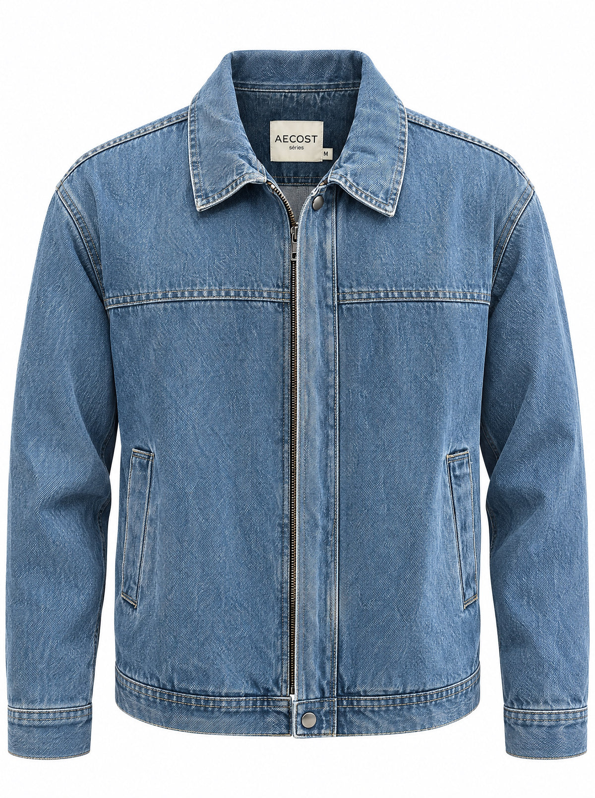 Italian denim jacket limited - Mid wash