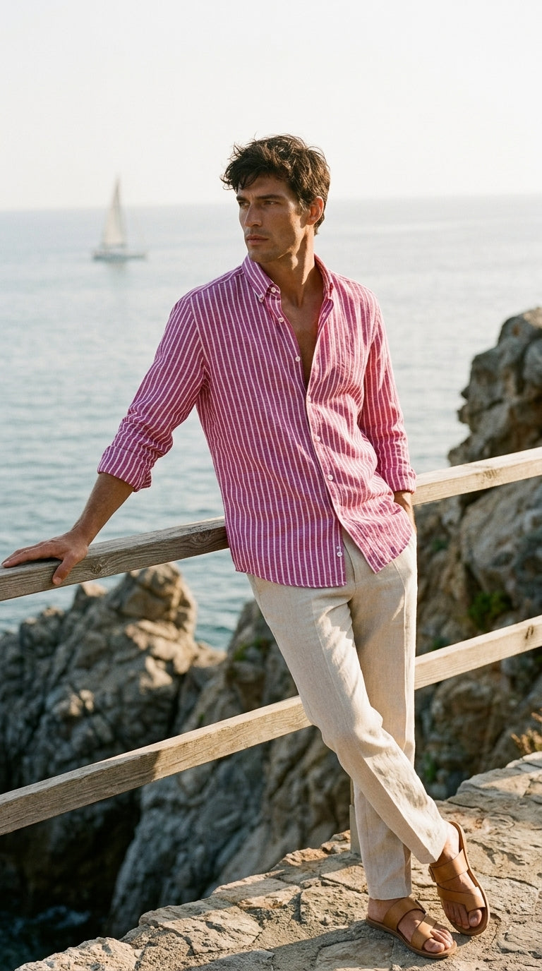 pink olso shirt