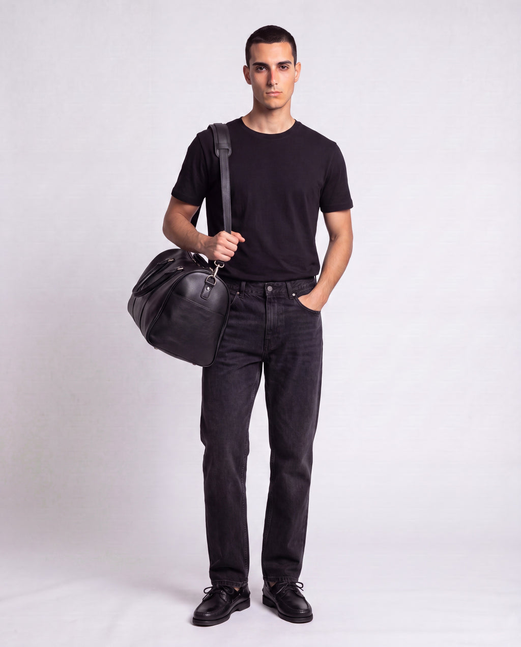 supima t-shirt black