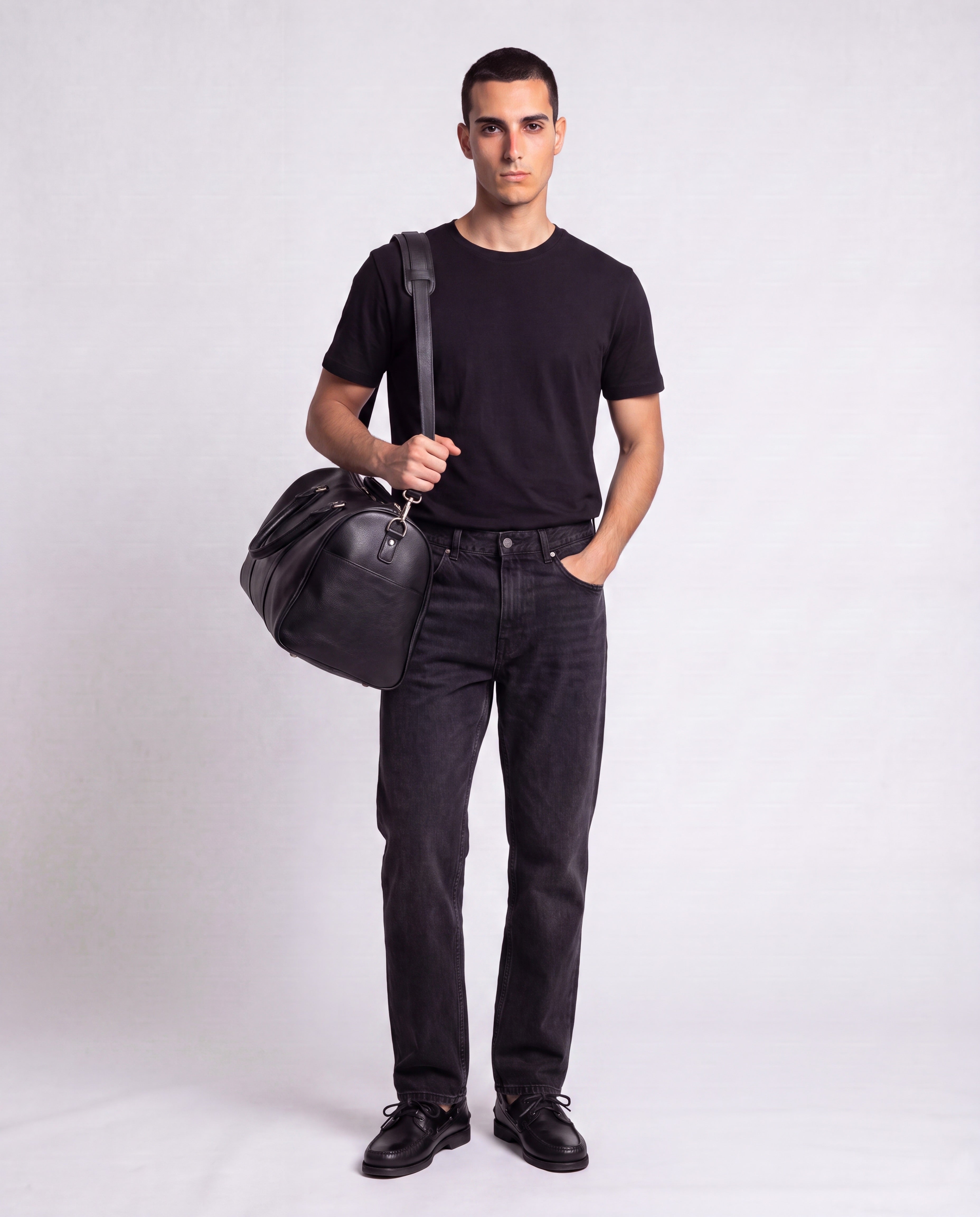 supima t-shirt black