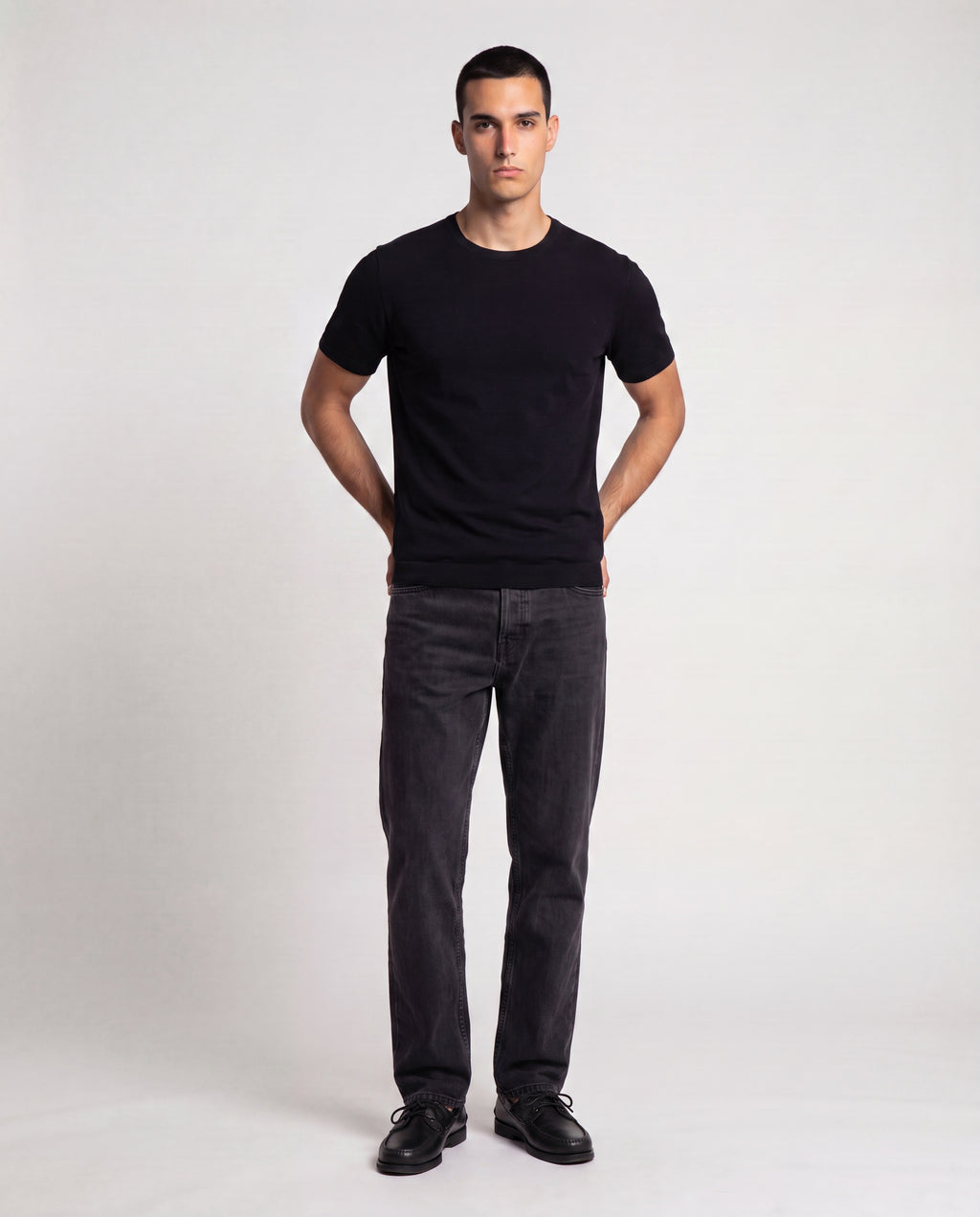 supima t-shirt black