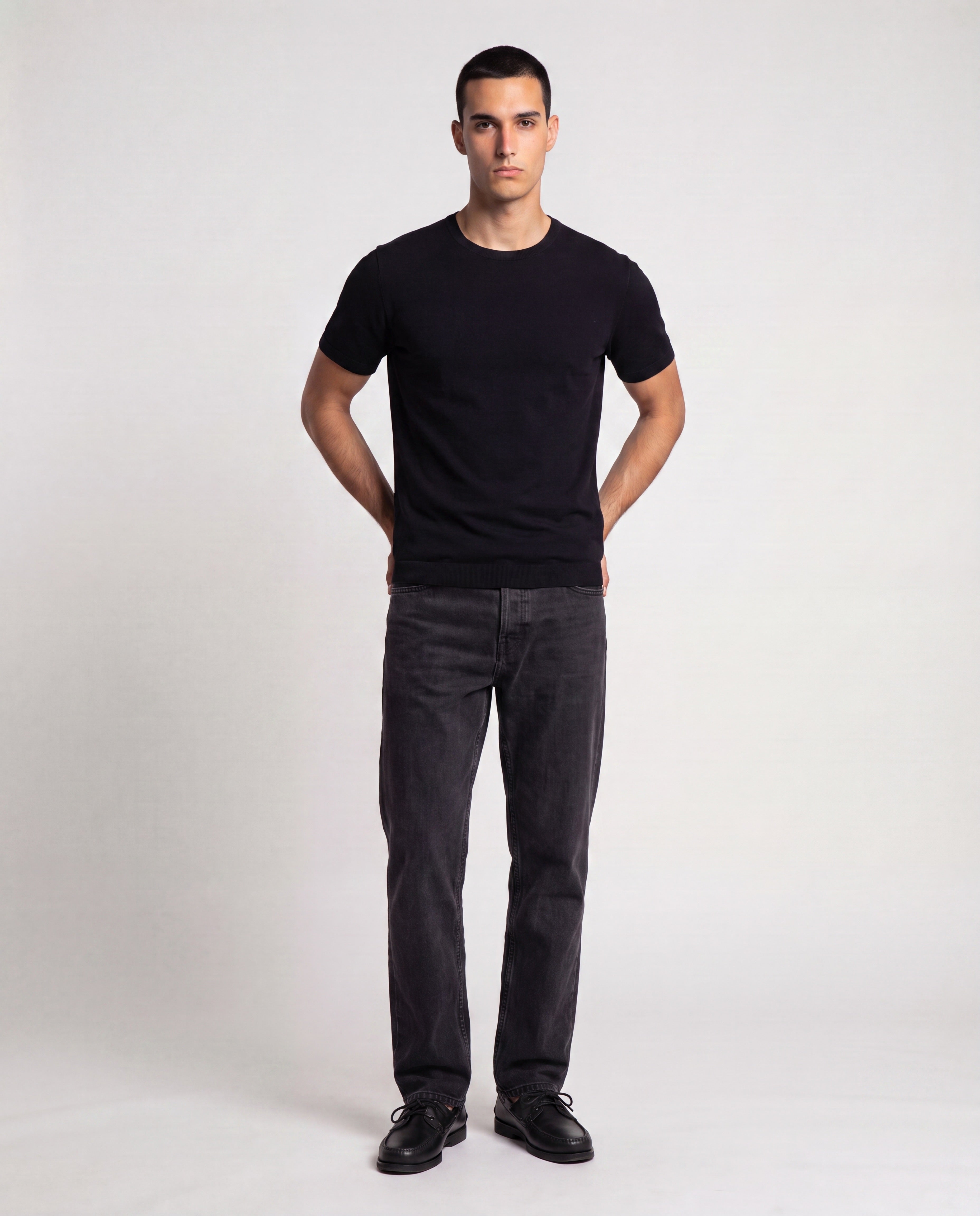 supima t-shirt black